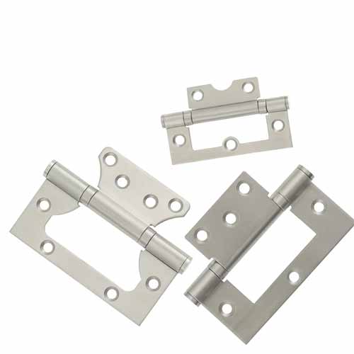 Hardware Stainless Accessories Corner Ball Bearing Steel Flush Cabinet Wooden Door Hinge